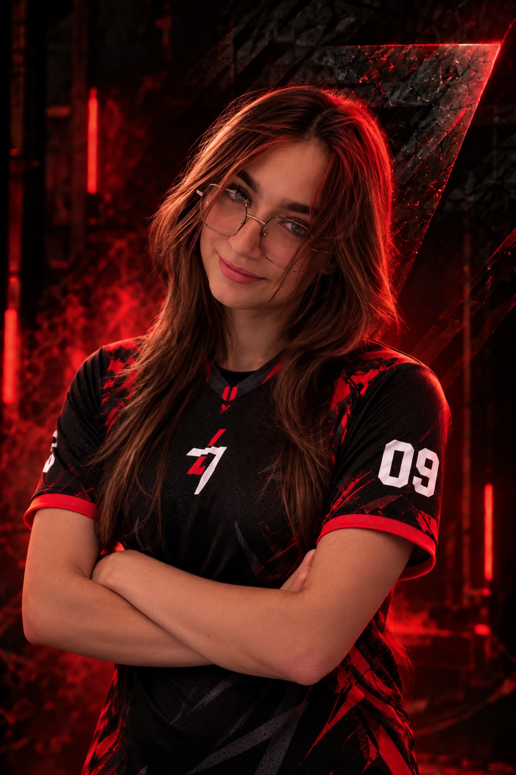 Portrait de Shazo, joueuse Valorant de 7Roll Legacy, maillot numéro 9